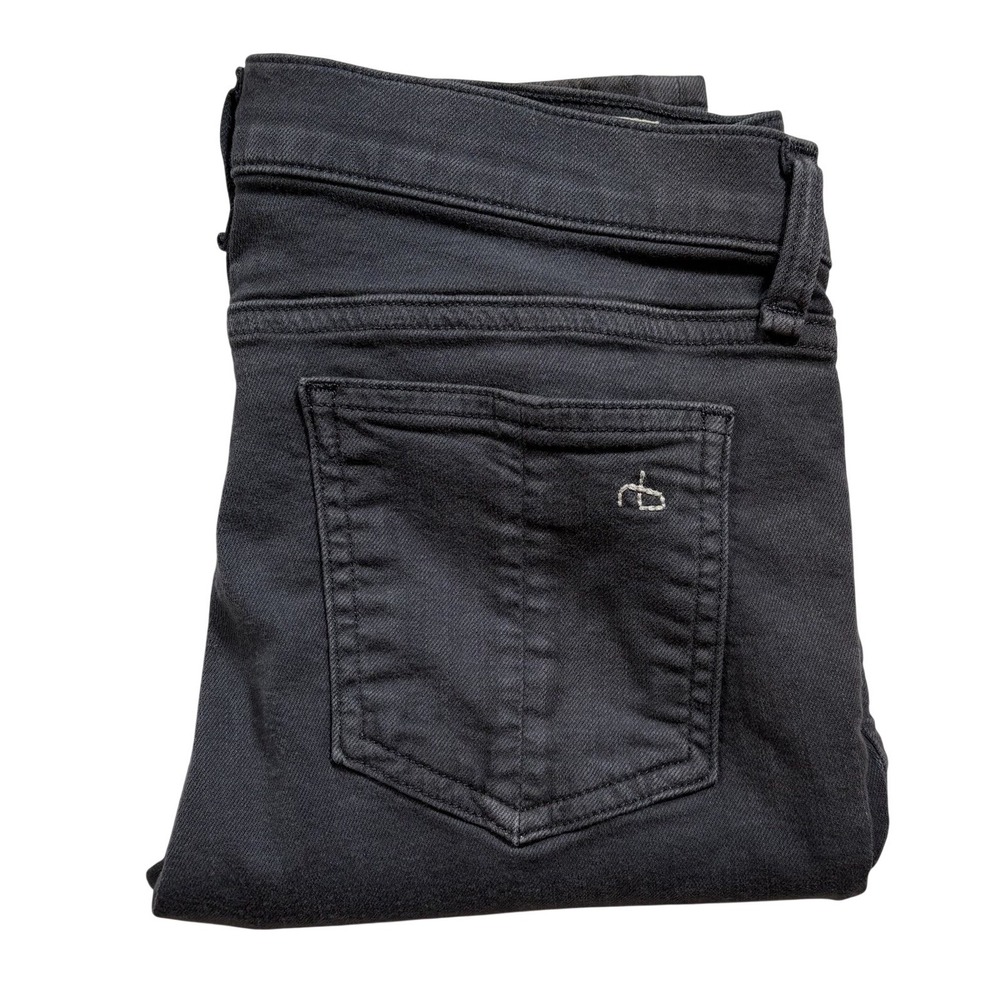 Rag & Bone Women's Skinny Jeans Size 26 Dark Wash Gray Fits Like (28x31) - 692‎
